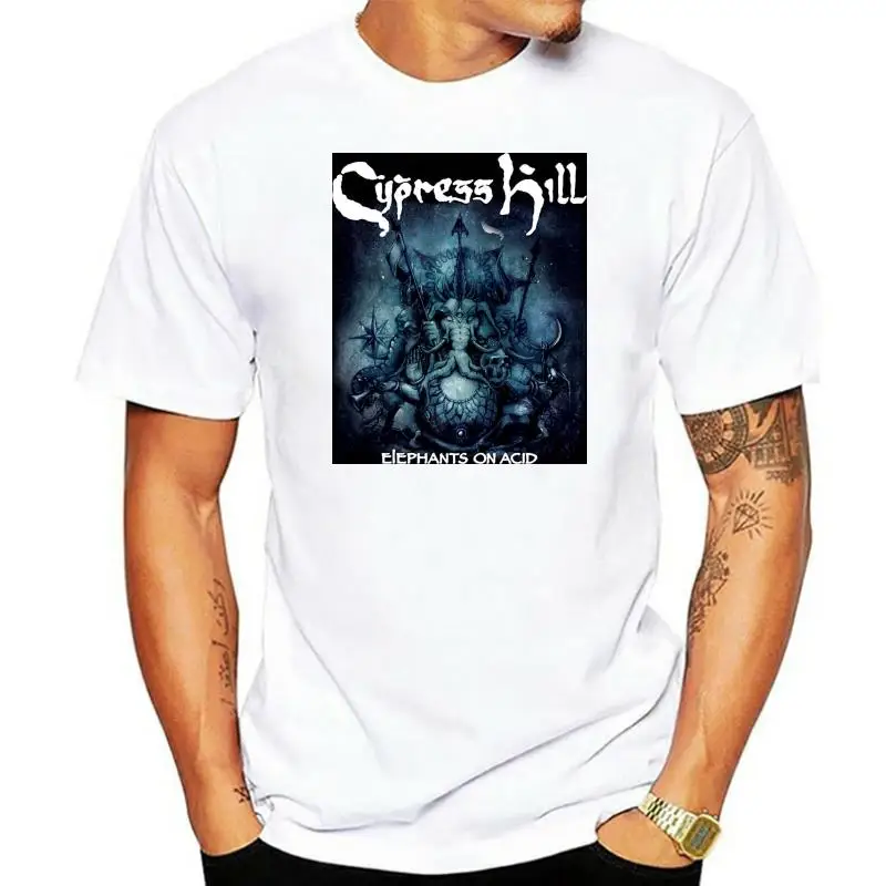 

Kaus Slim Fit S 2Xl Penutup Album Otentik Cypress Hill Gajah Di Atas Asam Baru