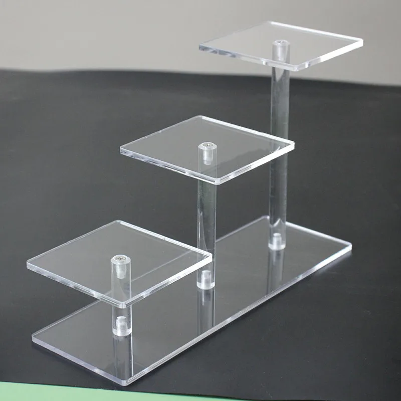 Прозрачная акриловая подставка для демонстрации шагов кукол модель автомобиля