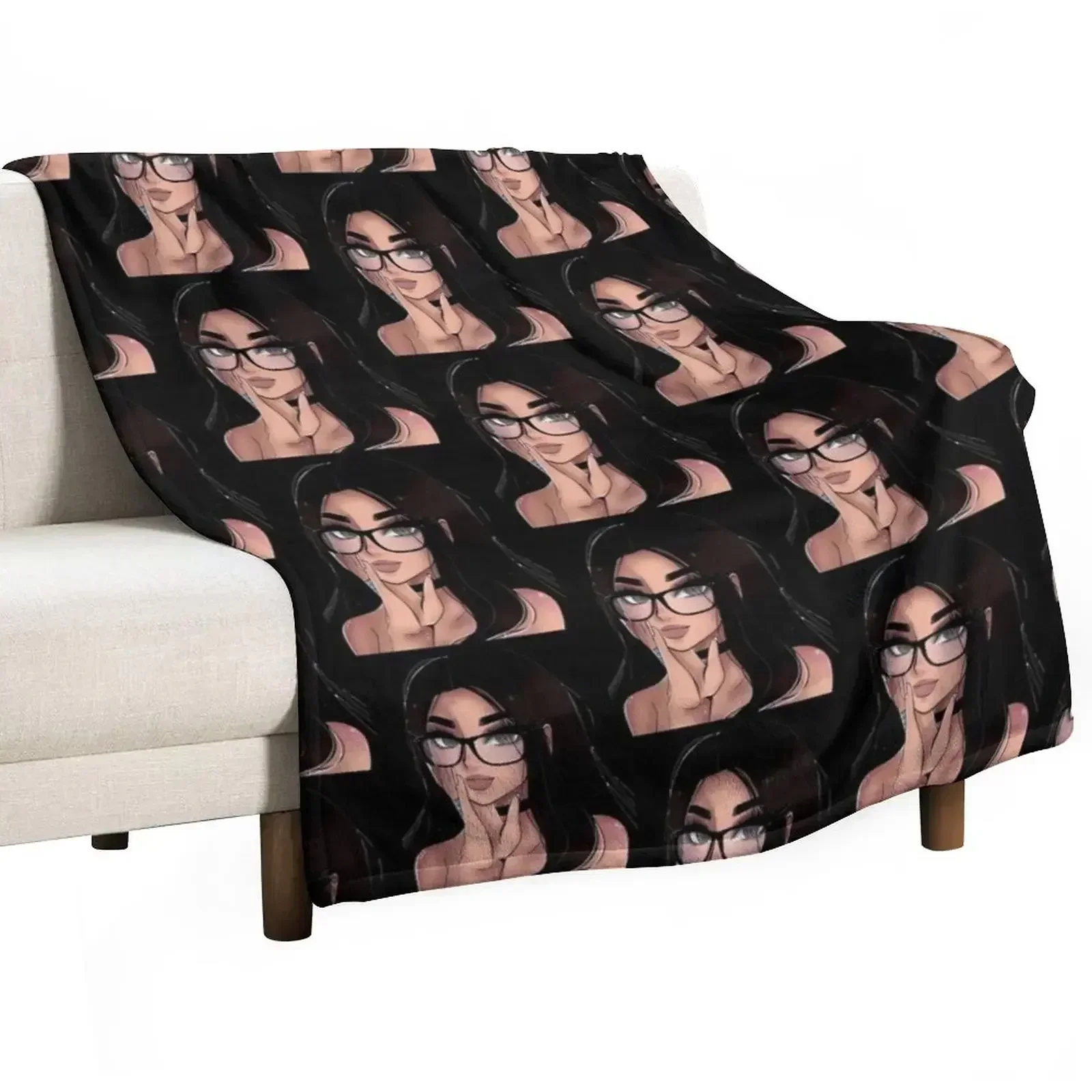Фото sssniperwolf Essential Throw Blanket Уютное легкое одеяло для путешествий, кемпинга, пикника №1
