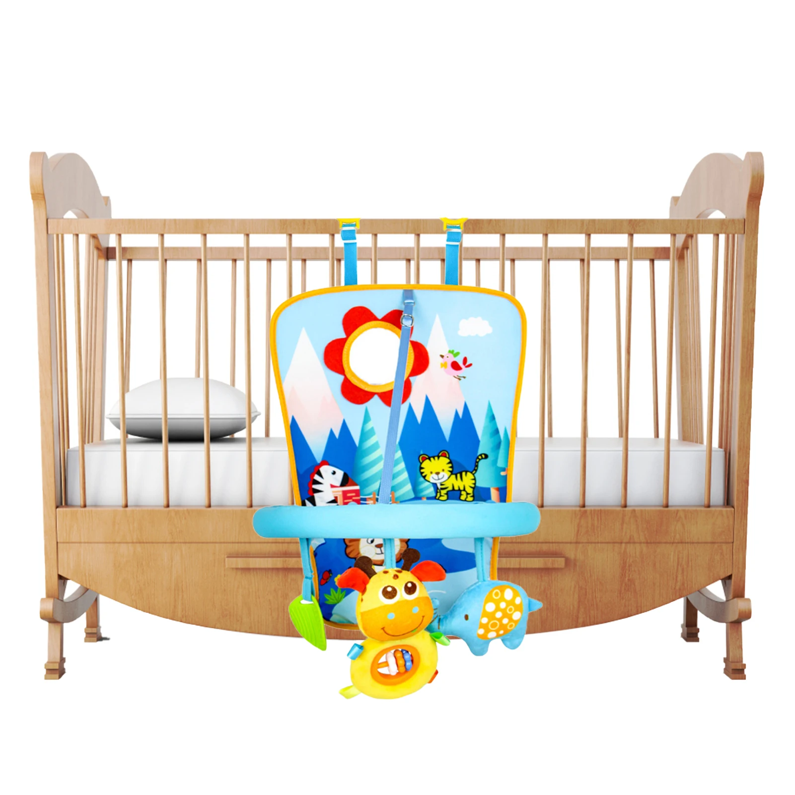 

Car Seat Toys For Infant Adjustable Carseat Activity Arch Toy With Sound Baby Travel Essential Car Seat Toys Sensory Activity