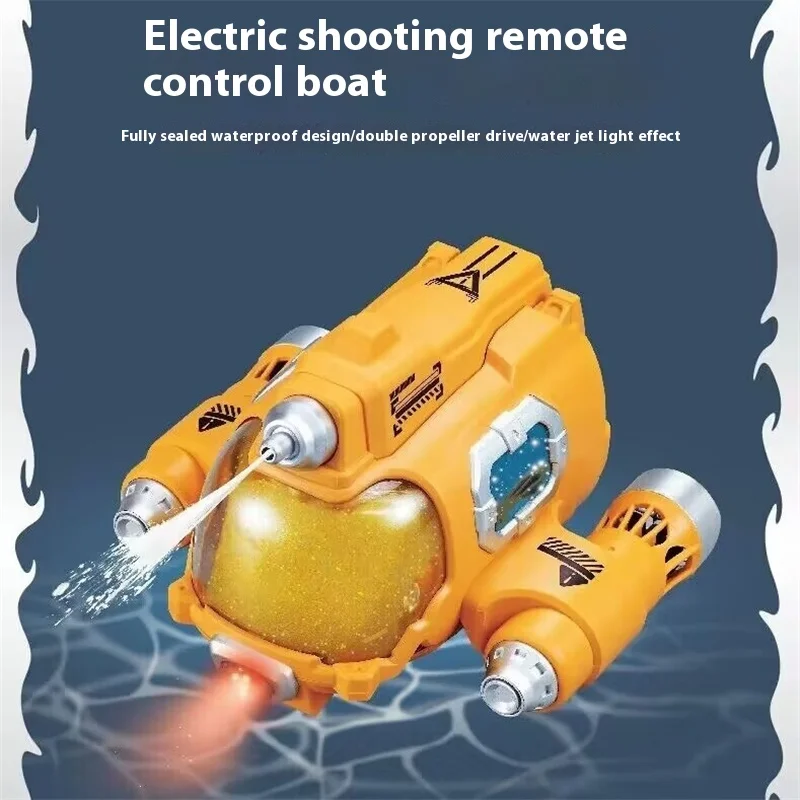 2 4 ГГц новая моторная лодка с дистанционным управлением водонепроницаемая
