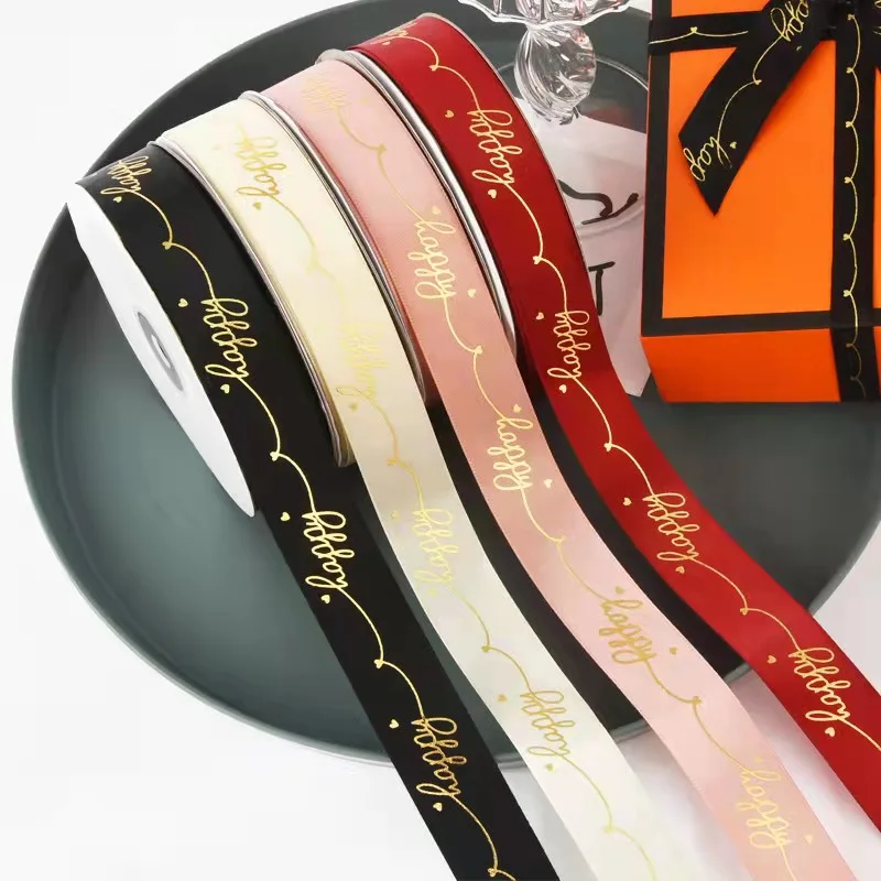 

10 метров, 25 мм, черная и золотая фольга, фотопленка для рукоделия, украшения для свадебной вечеринки, упаковки тортов, подарочной упаковки