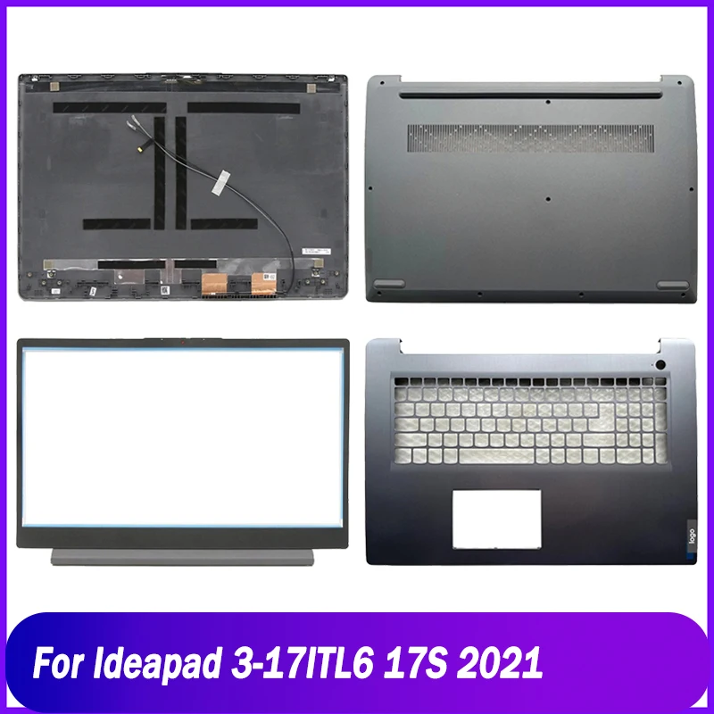 Новая задняя крышка для ноутбука Lenovo Ideapad 3-17ITL6 17S 2021 ЖК-дисплея передняя панель
