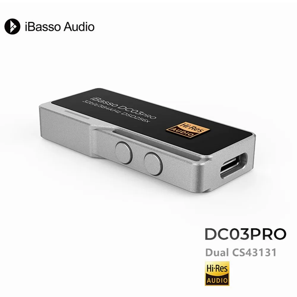 Фото Усилитель для наушников ibasso DC03PRO декодирование Тип C до 3 5 мм Двойной ЦАП CS43131 Усилитель для наушников ibasso DC03PRO декодирование Тип C до 3 5 мм Двойной ЦАП CS43131