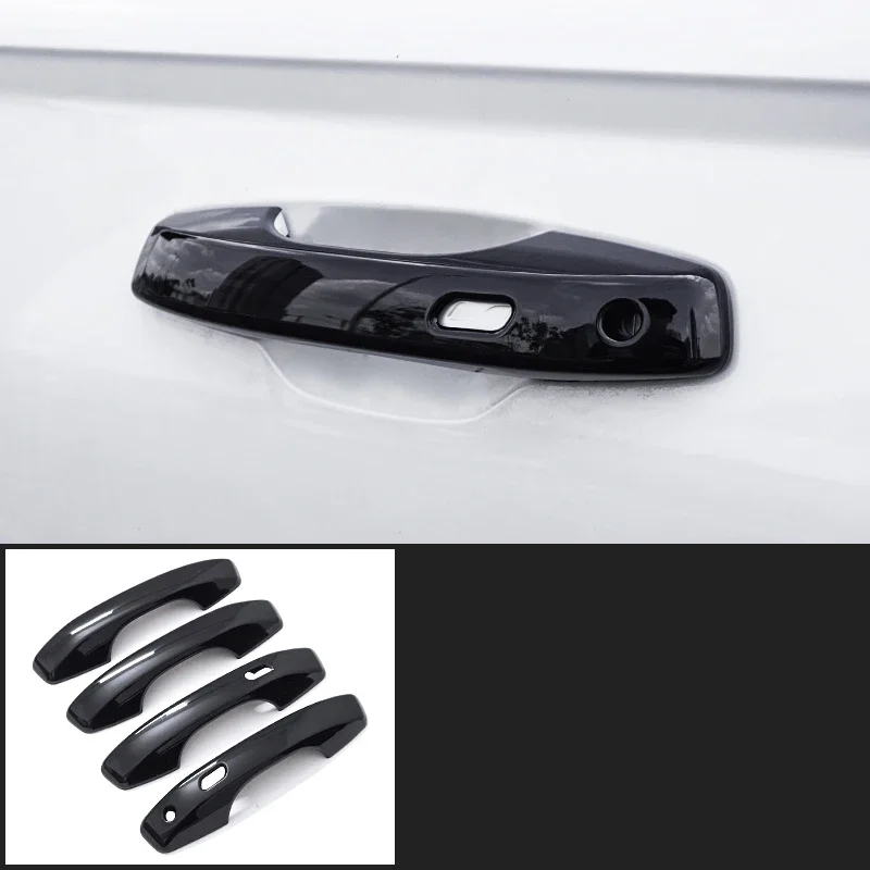 

Для Geely Monjaro KX11 2022-2024 Grand Koleos 2025, Стайлинг автомобиля, дверная ручка, чаша, крышка, внешнее украшение, ABS, автоаксессуары