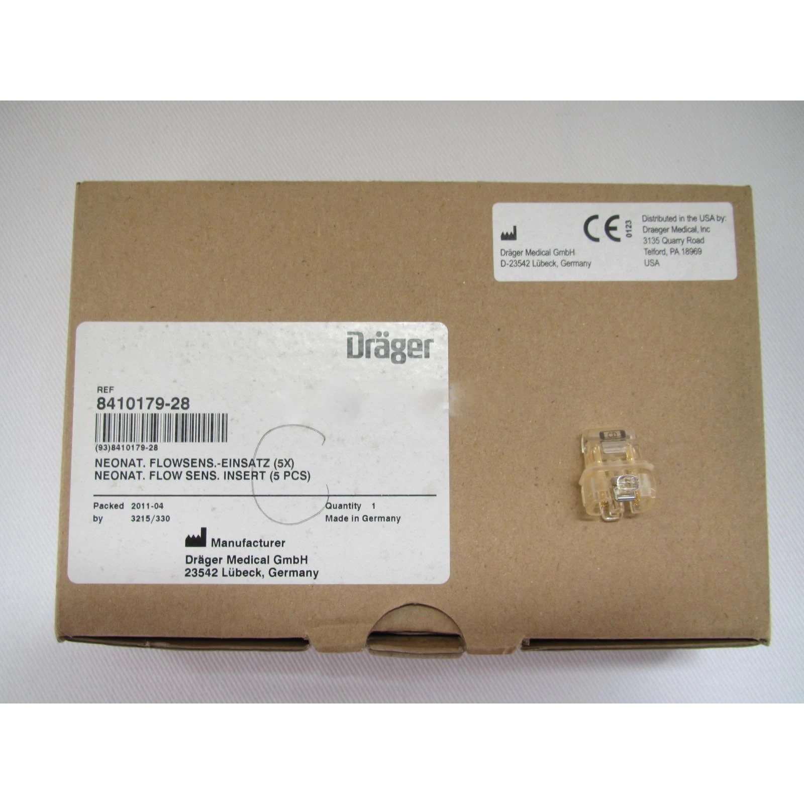 

Drager BabyLog8000 newborn flow sensor 8410179