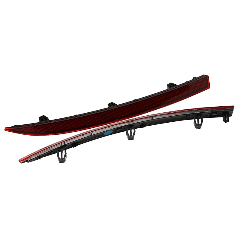 

Rear Bumper Reflector Light Cover Stop Brake Light Bezel For Touareg 2019-2021