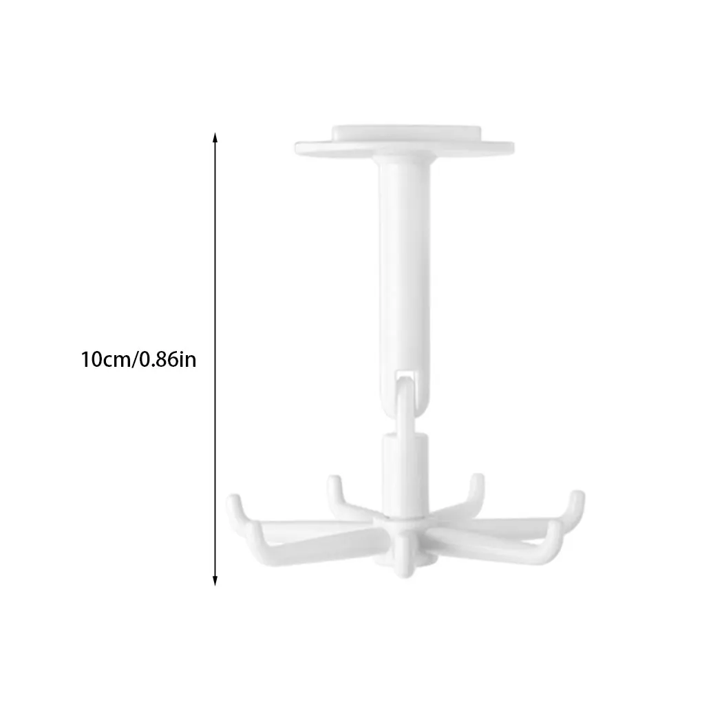 Регулируемая вращающаяся стойка для хранения самоклеящаяся подвесная
