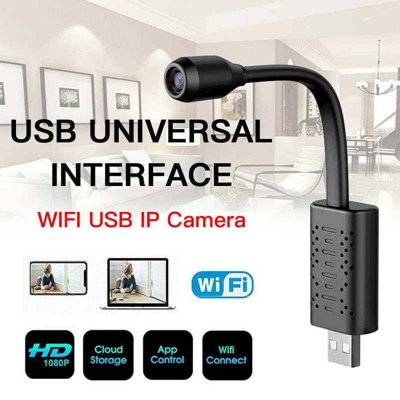 Беспроводная мини-камера видеонаблюдения 1080P HD Wi-Fi |