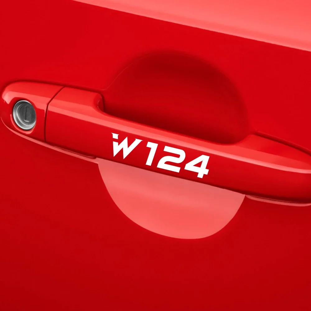 4 Упаковки Декоративных Наклеек На Дверные Ручки Автомобиля Mercedes Benz Для Моделей