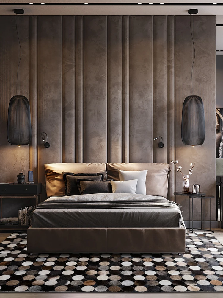 

Современный ковер в скандинавском стиле с геометрическим принтом, Придверные коврики для гостиной, спальни, моющееся украшение для пола го...