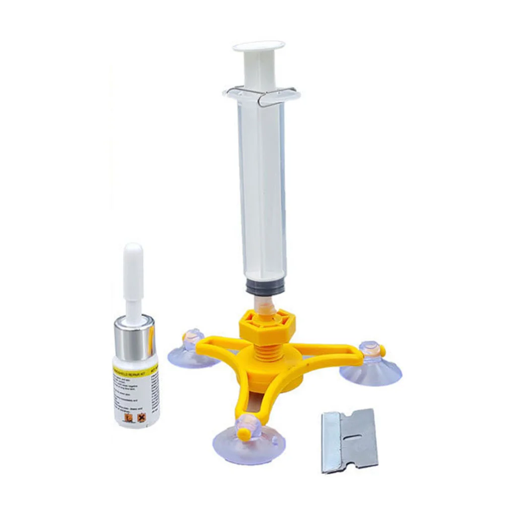 

1 Set of Glass Crack Repair Kit Quickly Fix Professional Prime Glass Crack Repair Kit Windshield for Vehicle Car Auto