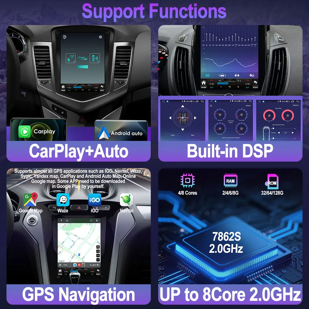 Фото Android 13 для Ford Focus 3 Mk 3 2011-2017 9,7 