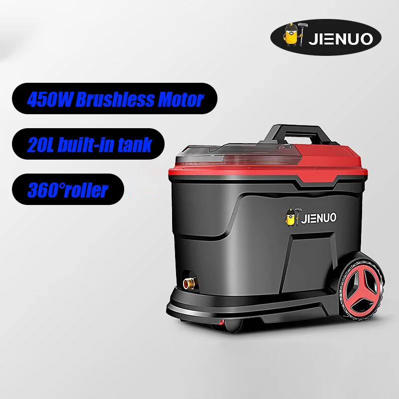 

21L Steam Wireless High Pressure Car Wash Water Gun Spray Gun Portable High Pressure Washer Foam Generator for Makita Battery