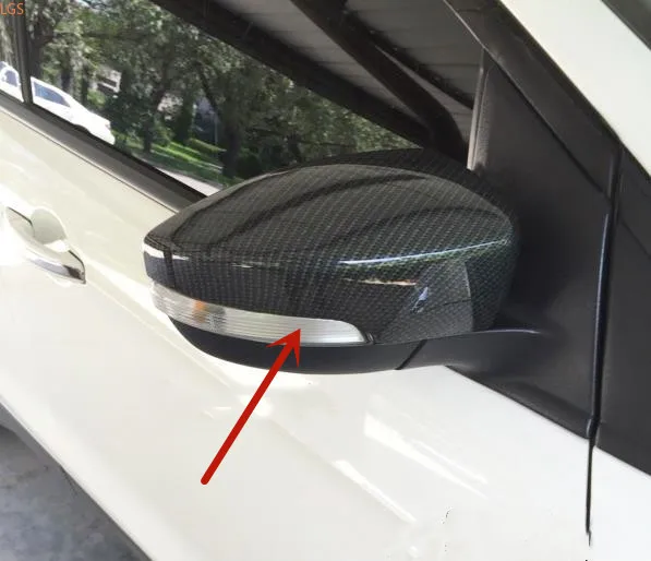 

For Ford Kuga 2013-2018 High-quality ABS Chrome Rearview mirror Decoration cover Anti-Rub protection Car styling
