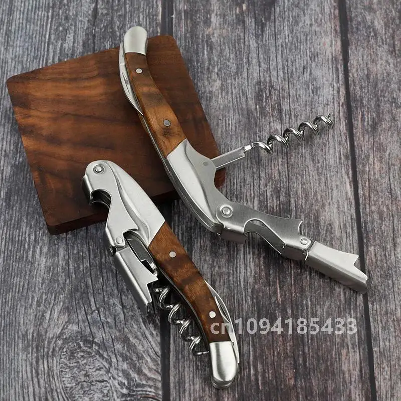 LELYSEE Нержавеющая сталь abridor de vinho открывалка для вина друг официанта штопор