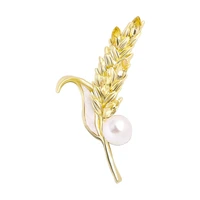 new harvest pearl wheat ear brooch fashion barley elegant brooch %d0%b1%d1%80%d0%be%d1%88%d1%8c %d0%b6%d0%b5%d0%bd%d1%81%d0%ba%d0%b0%d1%8f weddings party casual brooch pins gifts