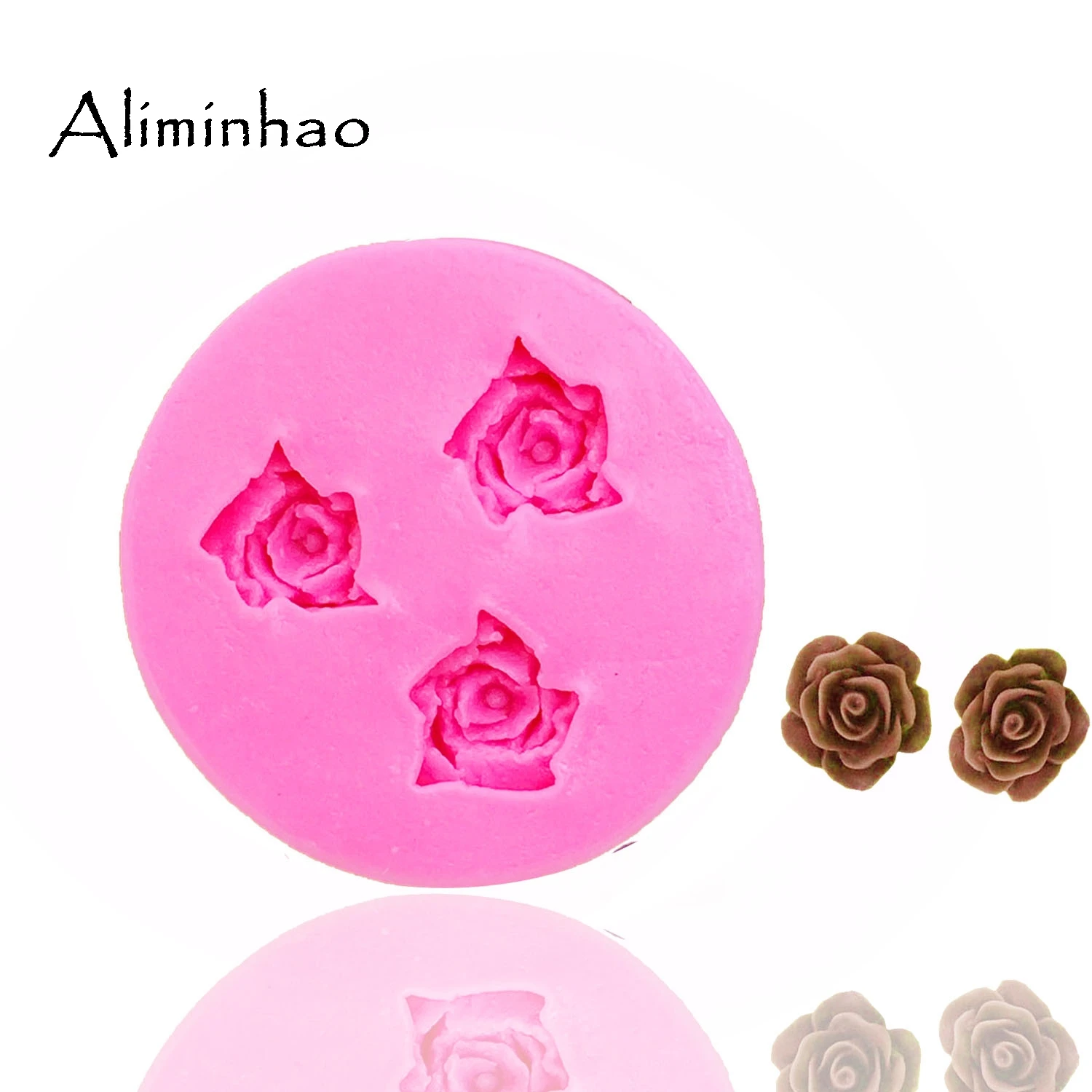 

Силиконовая форма для торта Aliminhao мини роза