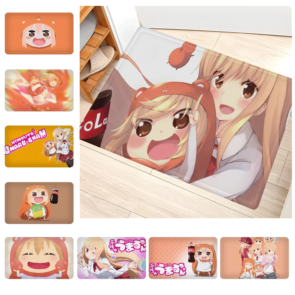 Входной коврик Himouto! Напольный нескользящий для ванной комнаты спальни балкона
