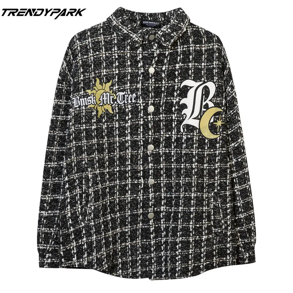 

AAABlouses Shirts for Men Landscape Print Oversized Shirt Men's Clothing Streetwear Summer Short Sleeve Blouses Oversized