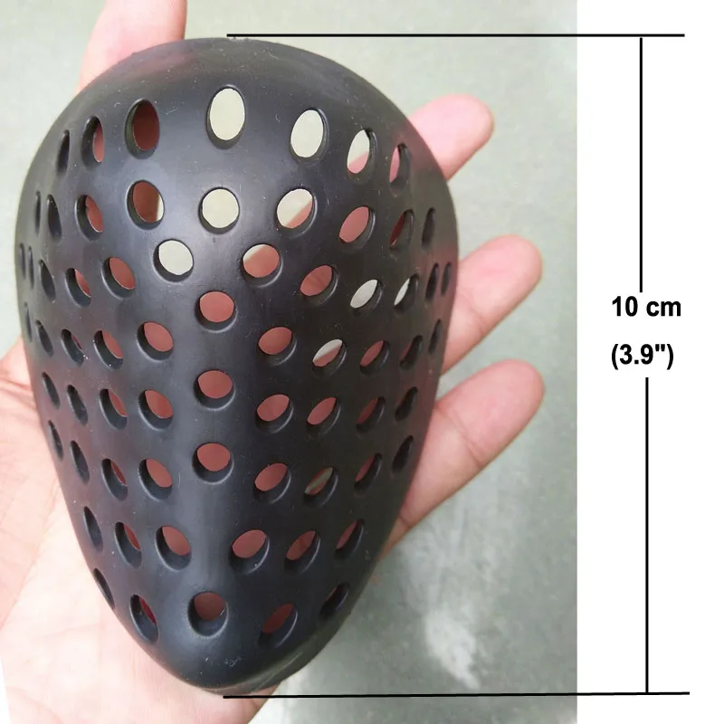 Супермаска мягкая Нетоксичная резиновая силиконовая полудышащая маска для лица