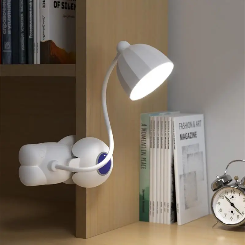 

Прикроватная лампа, 3 уровня, 360 градусов, светодиодная лампа с зажимом, Abs/pp, ночная лампа для письма, настольная лампа, гибкая приглушаемая настольная лампа