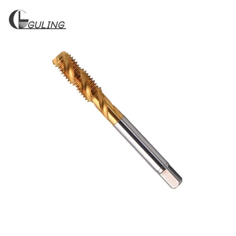 

GULING HSSE-M35 Metric With Tin Spiral Fluted Tap M10 M11 M12 M13 M14 M15 M16 M18 M20 M22 M24 Machine Screw Fine Thread Taps