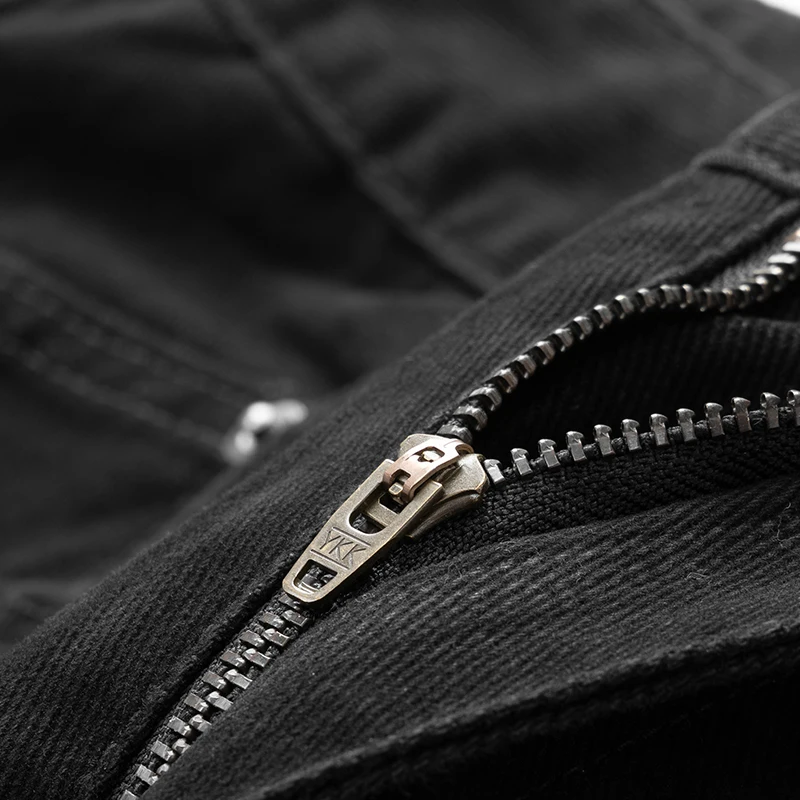 Черные джинсы KSTUN мужские свободные широкие мешковатые брюки Повседневная