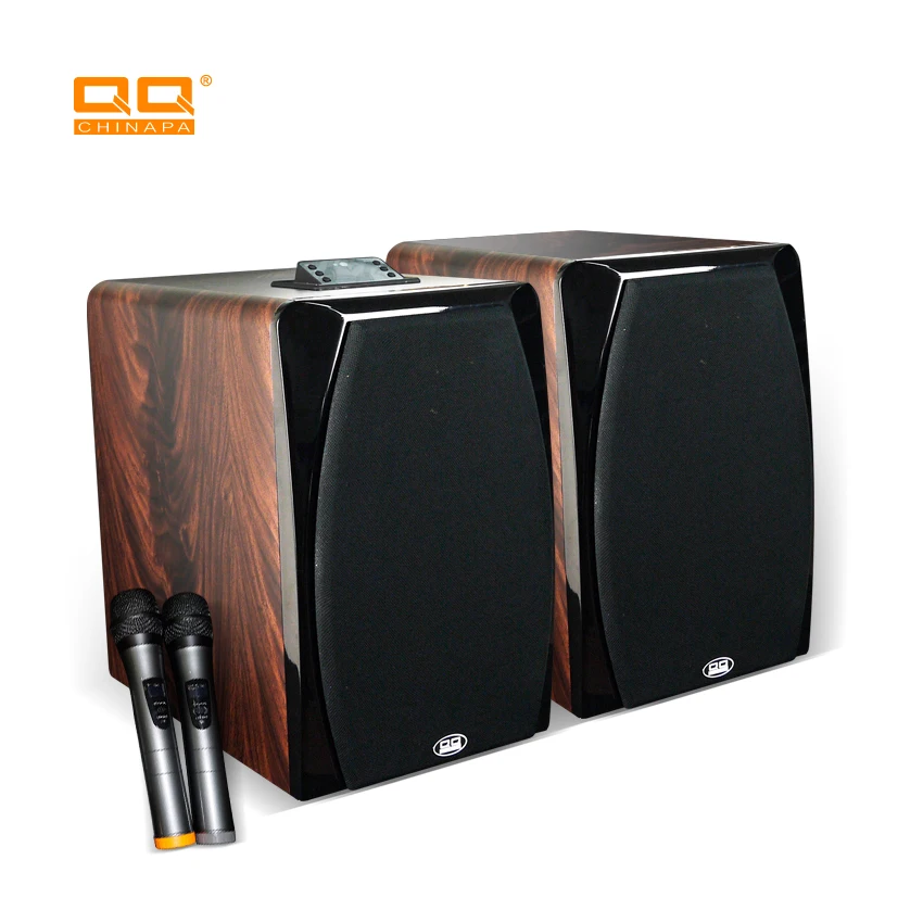 

New Arrival Blue tooth Desktop Speaker With Two Microphones For Home Theatre System