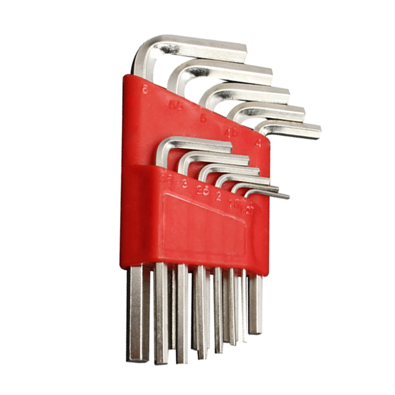 

11pcs Portable Inner Hexagon Labor Saving Spanner Durable Mini Wrench Set Chrome Vanadium Steel Hand Tool Ergonomic Hardware