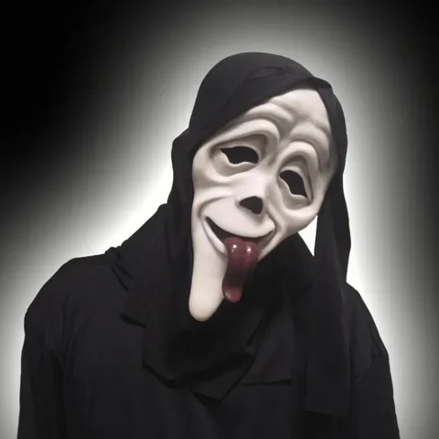 Как выглядит лицо крика Униформы и костюмы: Mask movie scream - купить по выгодной цене в интернет-магаз