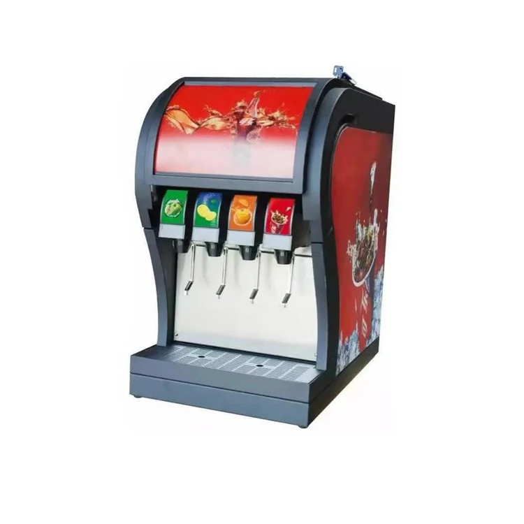 

OEM 4 Pump Coke Beverage Dispenser Powder Dispensing Machine Coke Post Mix Soda Fountain Dispenser