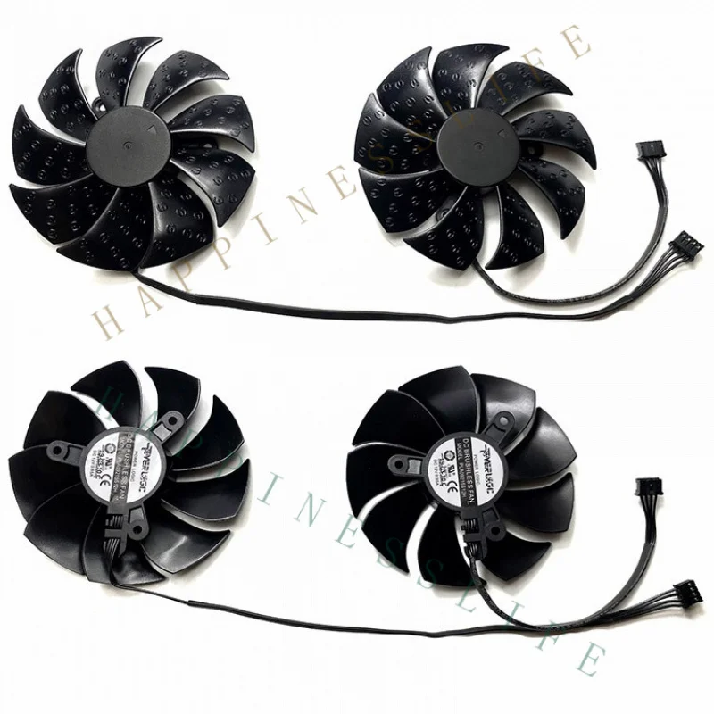 Вентиляторы охлаждения видеокарты GR+ DUAL MINI для ASUS RTX2070 2060 GTX1660S (art.: 3920db12bbb99) - 3920db12bbb99