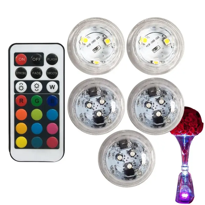 Маленькая подводная лампа без пламени маленькая с дистанционным управлением