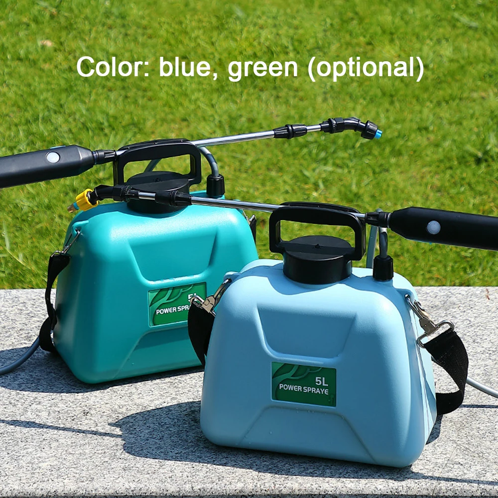 

5L Electric Sprayer Garden Agriculture Tools Shouldered Sprinkler Watering Equipment Gardening Accesorries Water Sprayer