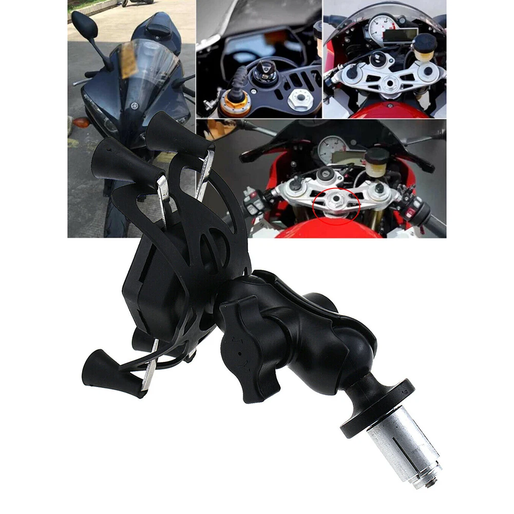 

1PC Bracket GPS Phone Mount Bracket Holder For KAWASAKI ZX6R1000 ER6F Z1000SX ZG1400 High Quality Motorcycle Parts