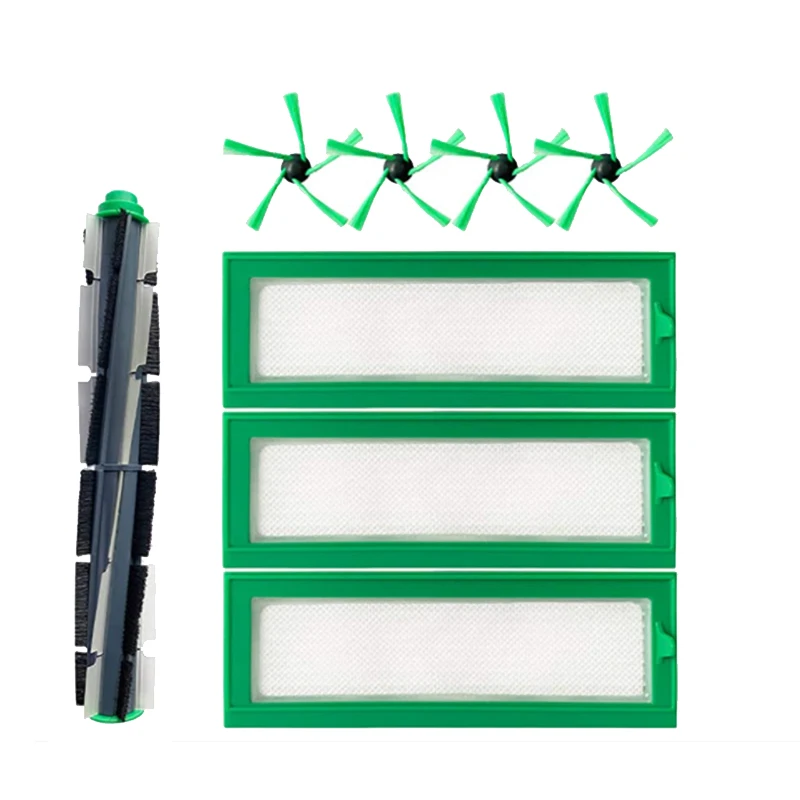 

Replacement Parts Accessories Round Brush Filter Side Brush Kit For Vorwerk Kobold VR200 VR300 Vacuum Cleaner