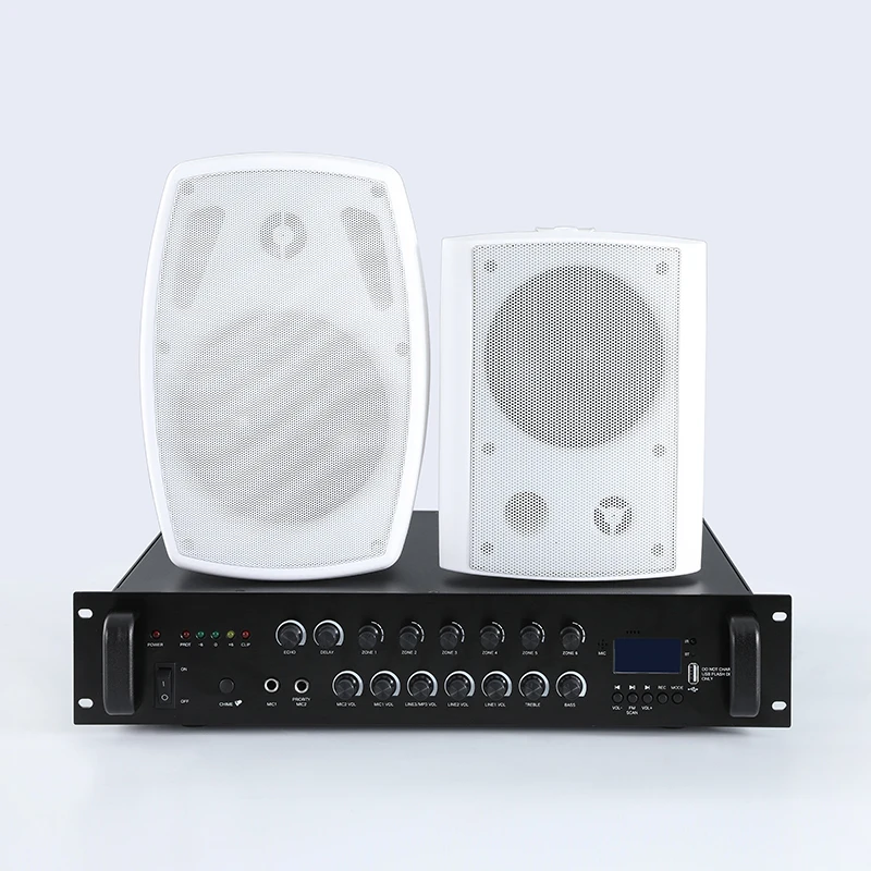 Фото Усилитель звука Bluetooth с SD/USB, аудиоплеер, усилитель мощности 2U №2