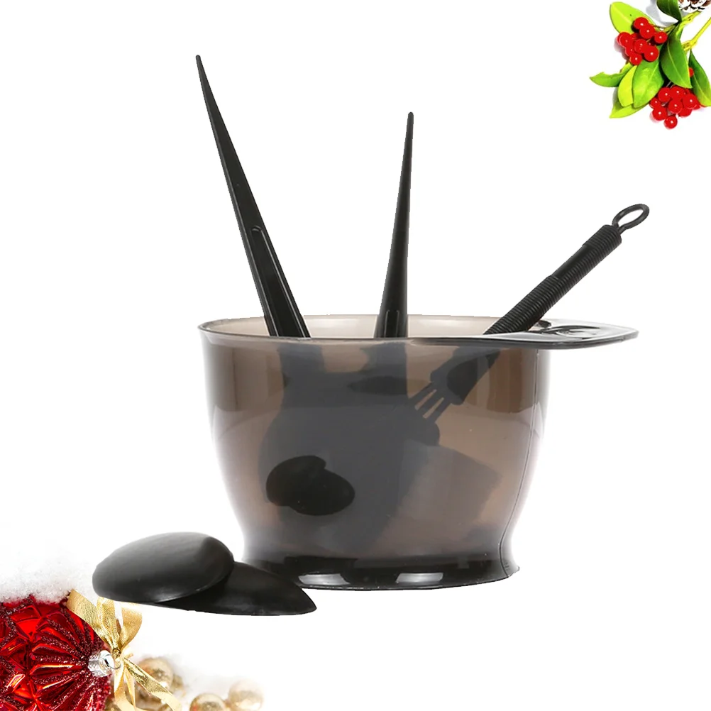 

Hair Dye Color Brush Kit Bowl Salon Tools Dying Coloring Mixing Comb Set Tinting Diy Tool Bleaching Supplies Ear Cover