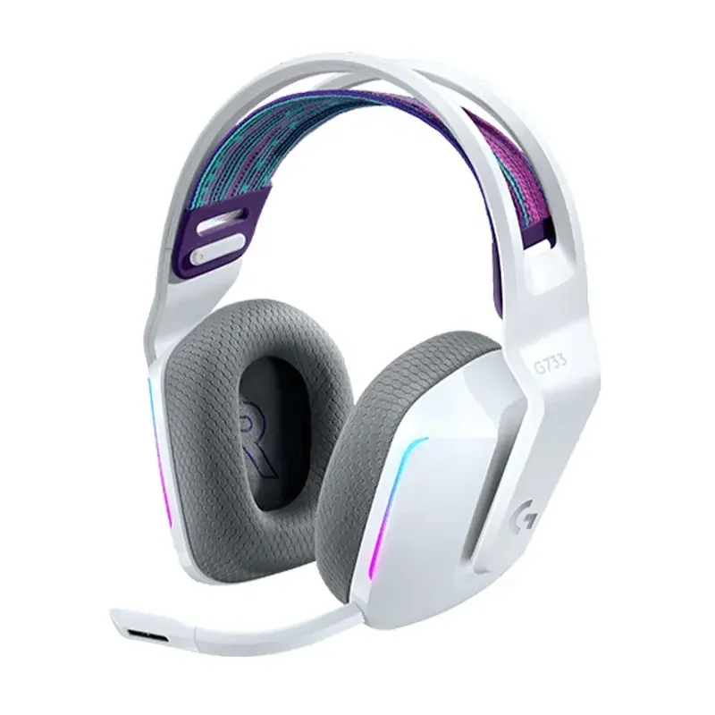 Logitech G733 оригинальная геймерская гарнитура Rgb звук светодиодные наушники Lightspeed