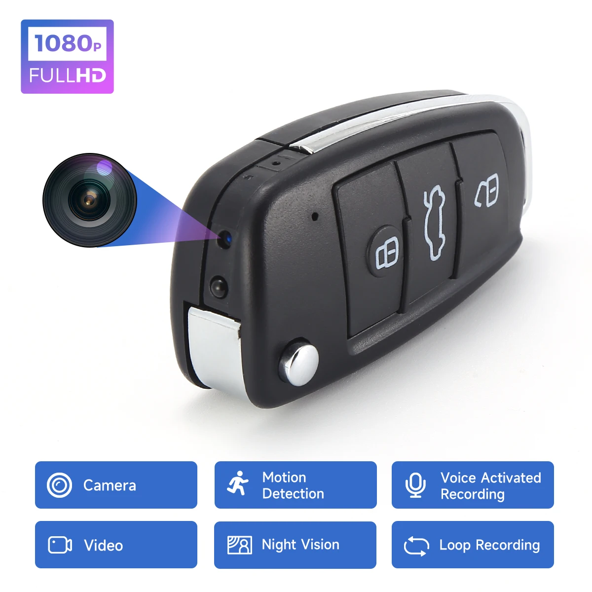 Tiny Hiden De Seguranca Spia Oculta Micro Body Camcorder