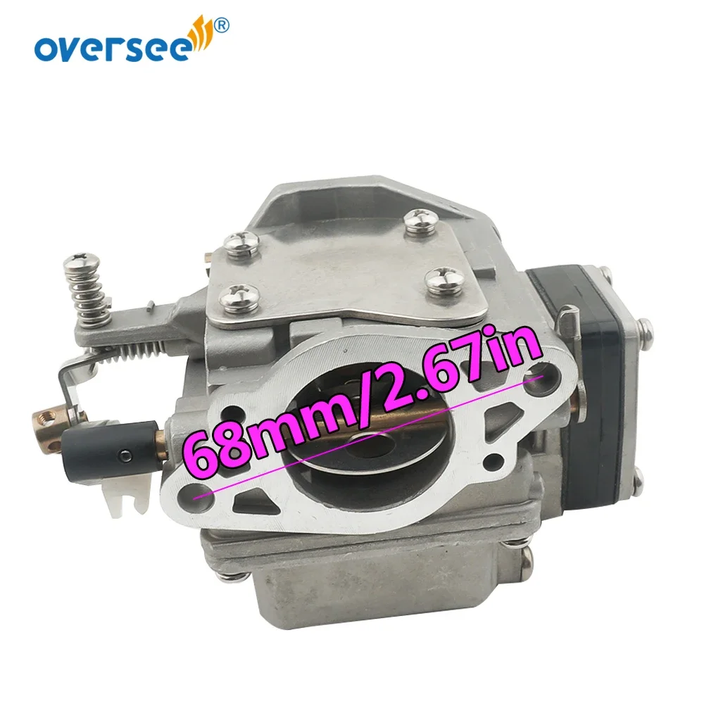 6B4-14301 Карбюратор для лодки подвесного мотора Yamaha 2T 9 9HP 15HP Earrow 6B4-14301-00 Морские