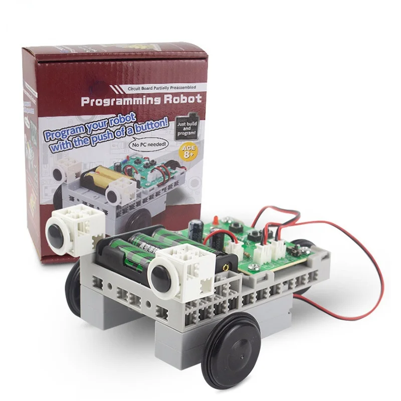 

Early Childhood Education STEM Intelligence Science and Education DIY Technology To Make Building Blocks Assembling Toy Cars
