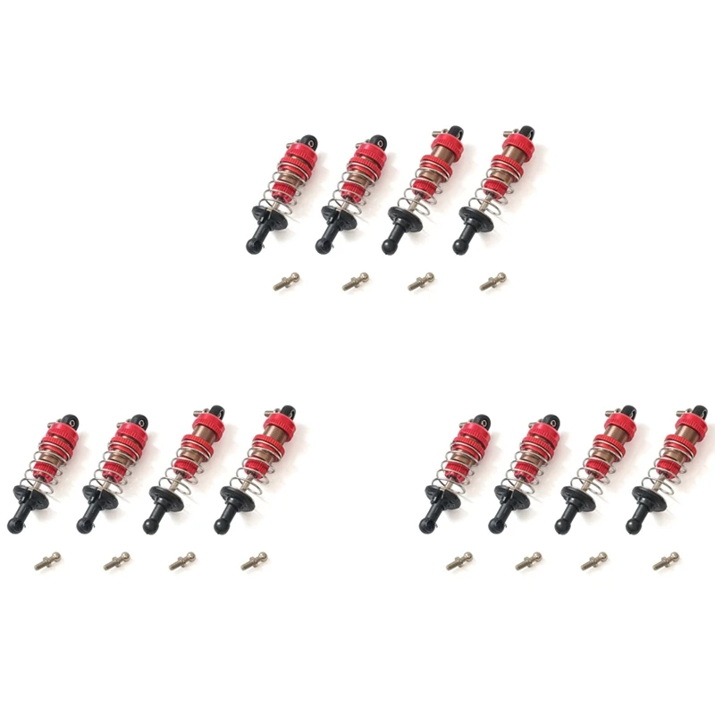 

12Pcs Metal Shock Absorber For SG 1603 SG1603 UDIRC UD1601 UD1603 UD1604 UD1607 1/16 RC Car Upgrade Parts Accessories