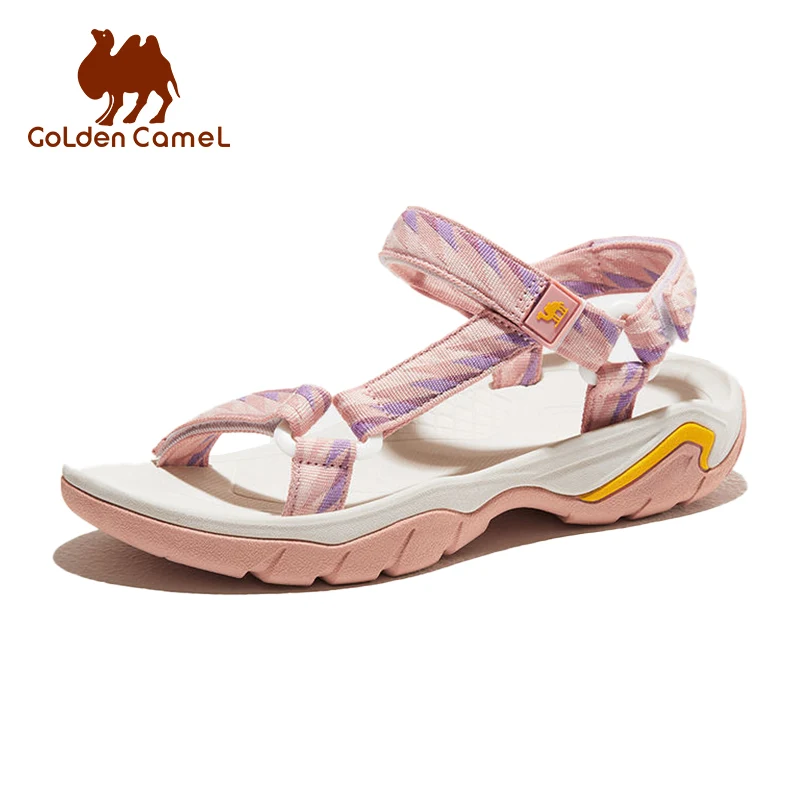 

GOLDEN CAMEL Women's Sandals Summer 2023 New Upstream Beach Shoes Outdoor Slippers Flip Flops Wear Wading Sandal Lightweight