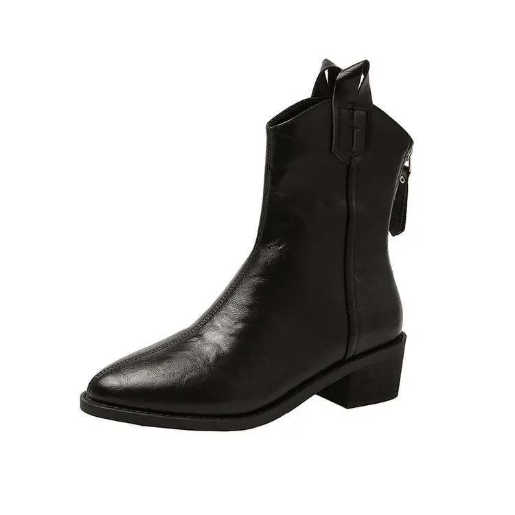 Женские ботинки обувь большого размера женские на молнии женская зимняя большие