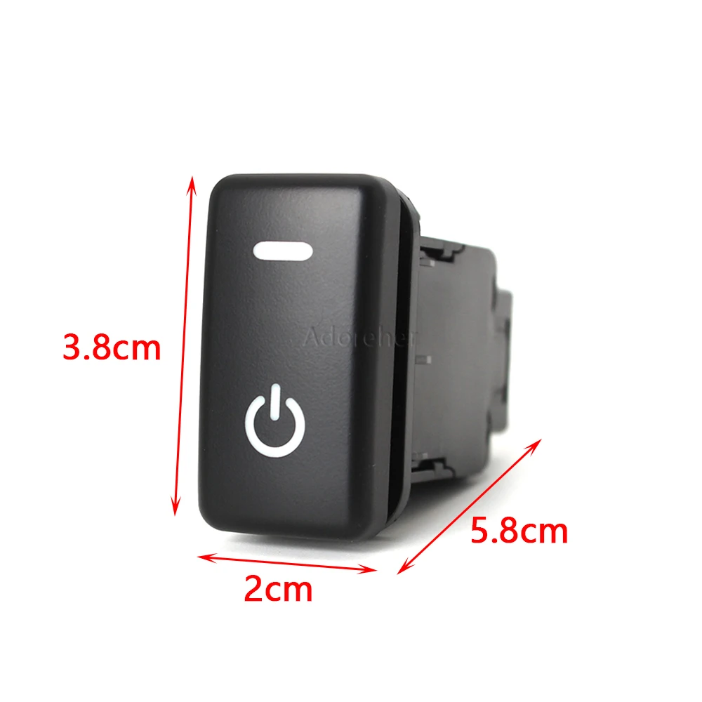 Автомобильная лампа DRL внешняя мощность ABS кнопка включения/выключения динамика