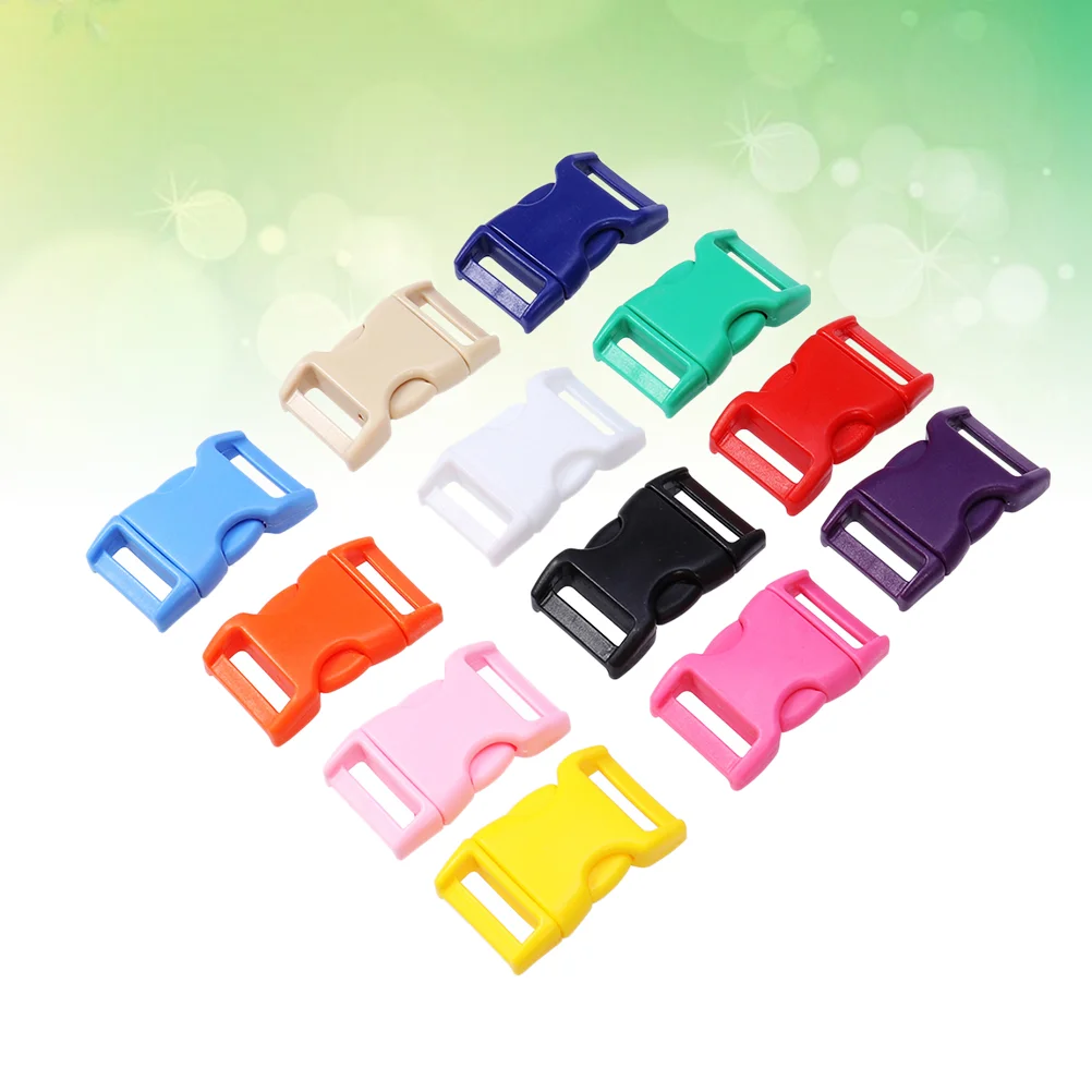 

Pack of 80 Strap Buckles Side Release Buckles Clasps Clips for Paracord Bracelets