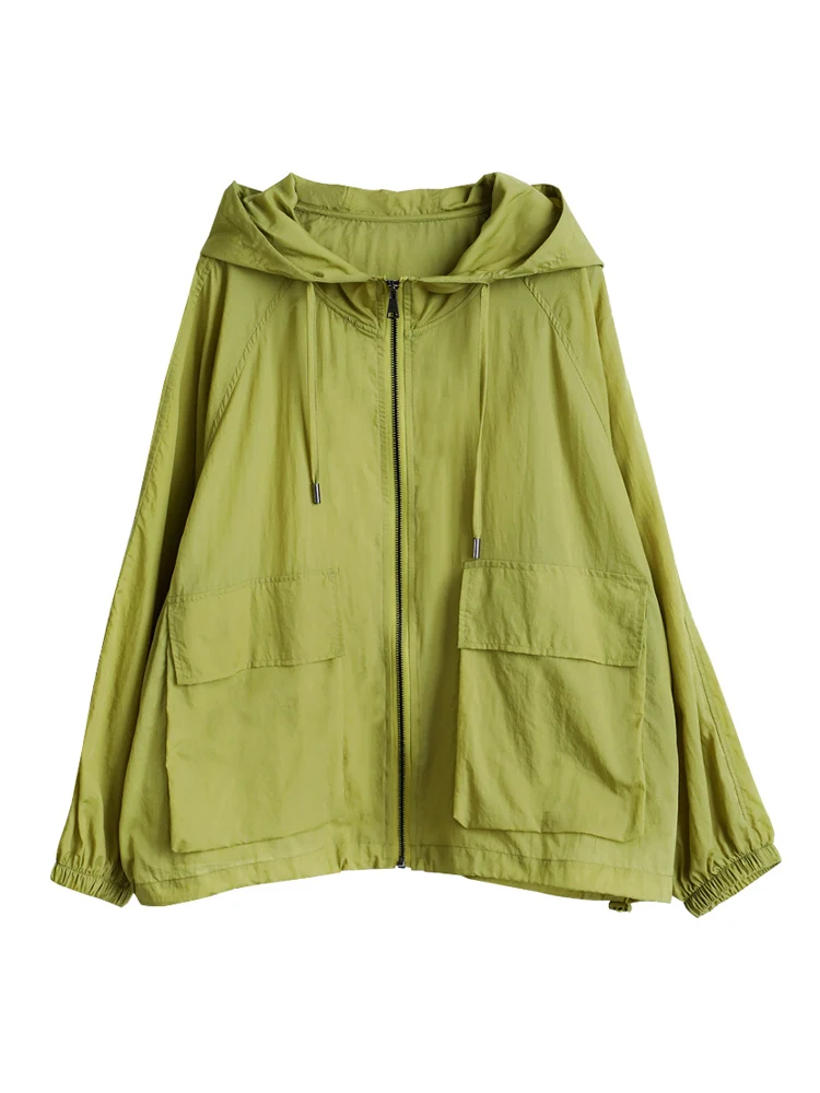 Летняя тонкая Солнцезащитная одежда новинка 2024 модная женская верхняя