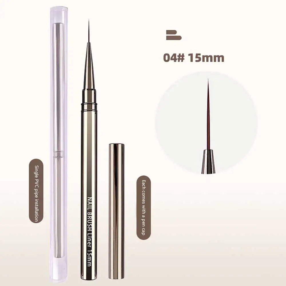 

Nail Pen Ultra-fine Manicure Nail Phototherapy Pen Nail Supplies For Professionals Nail Painted Drainer Pen Painting Tools